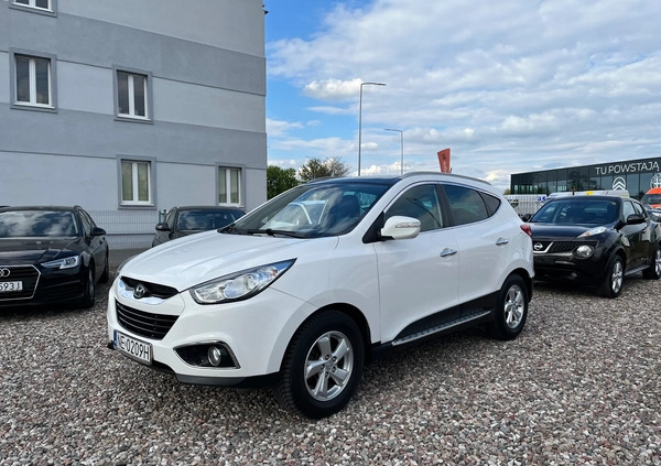 Hyundai ix35 cena 39900 przebieg: 216800, rok produkcji 2011 z Miłosław małe 781